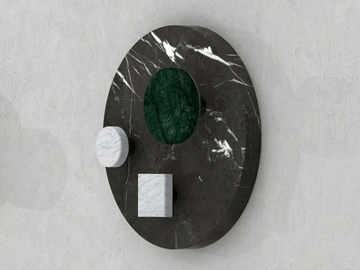 ARO LARGE - Wall-mounted marble coat rack by Maami Home - view 2